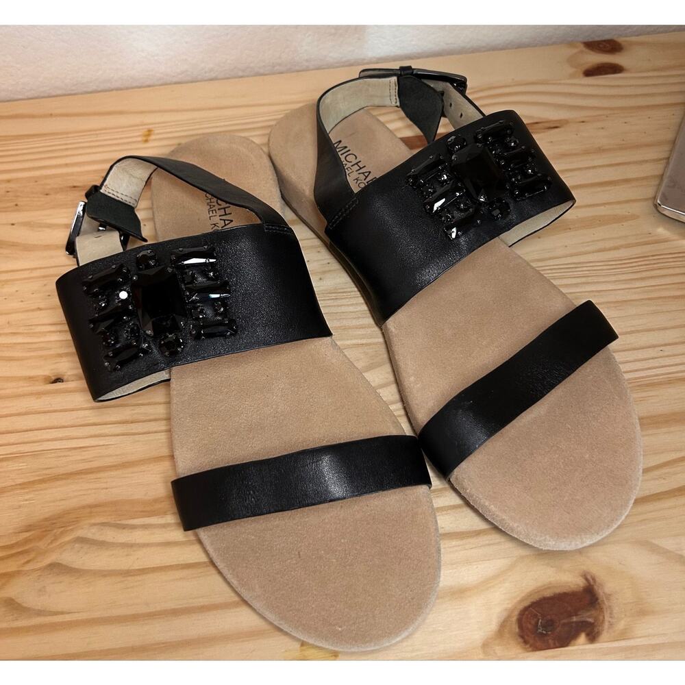 Michael Michael Kors Women's Luna Flat Sandals SZ 8.5